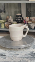 Bulut ve Kuş Figürlü Kupa